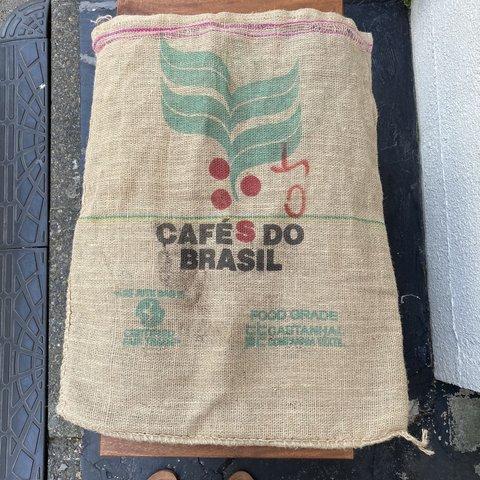 『 麻袋_3B』コーヒー豆の袋 / バッグ素材 / インテリア / プランターカバー / ドンゴロス
