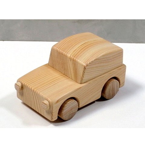 木のおもちゃ・自動車A