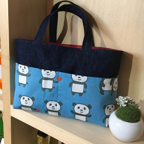 SOLD OUT大人気！！リンゴパンダちゃんのBAG IN BAG 収納力抜群！！