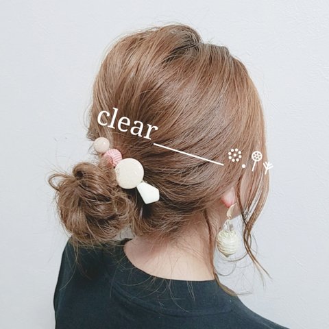 インスタ大人気!!ヘアクリップ♡簡単♫挟むだけです