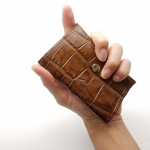 men's coin and card case