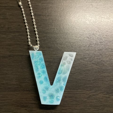 【一点物】オーシャン　海🌊　V字　キーホルダー -key chain-