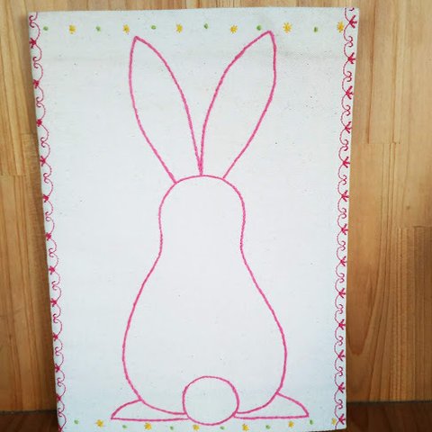 ウサギさんのノートカバー（B5サイズ）