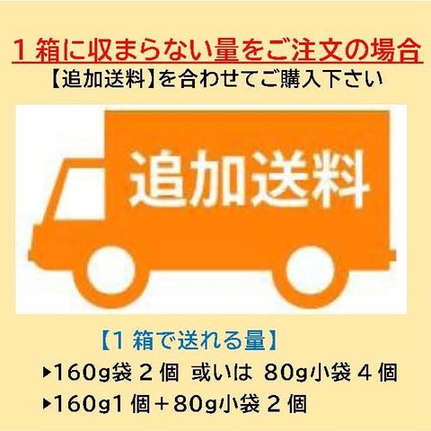 ◎追加送料（1箱に収まらないご注文の場合のみご購入が必要です）