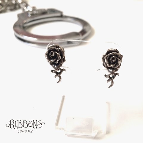 Rose Pierce🌹（2個／両耳／Silver925）