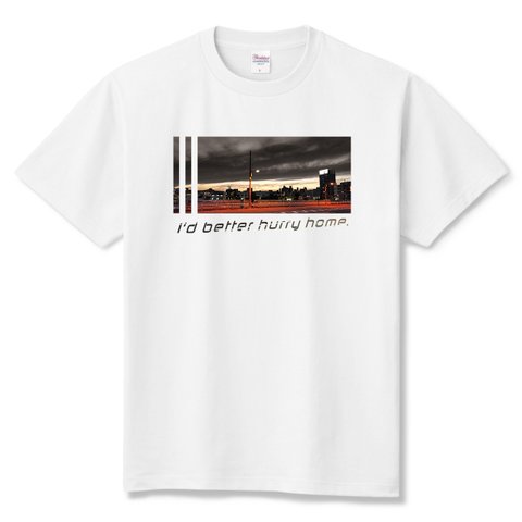 夏の幹線道路 Tシャツ 半袖 ユニセックス メンズ レディース 夏 風景