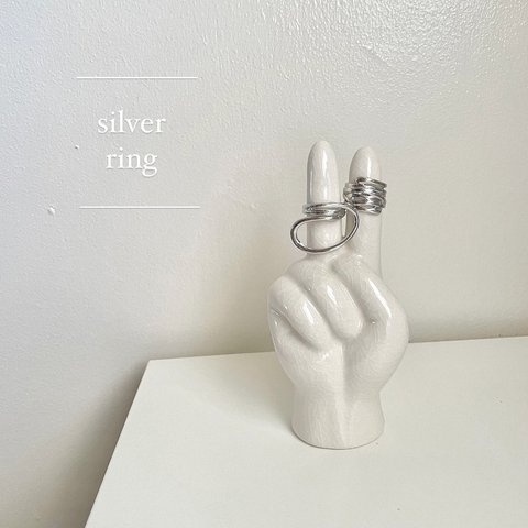 silver ring   〜2set〜