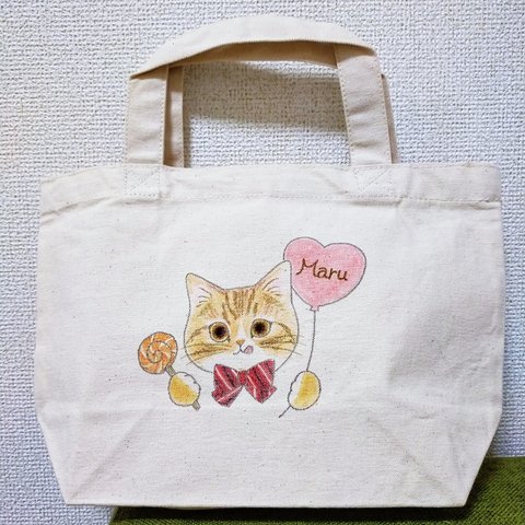 ◎ねこちゃんオリジナルグッズ◎ランチバッグ