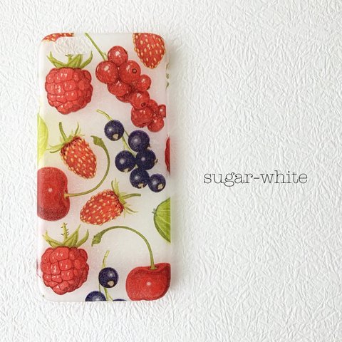 iPhone ケース ❤︎  juicy berry