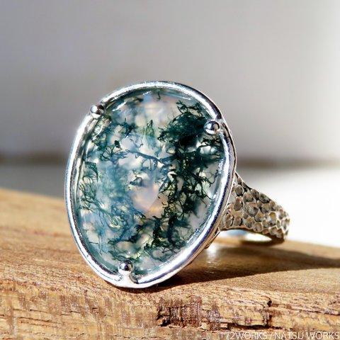 モスアゲートリング / Moss Agate Ring