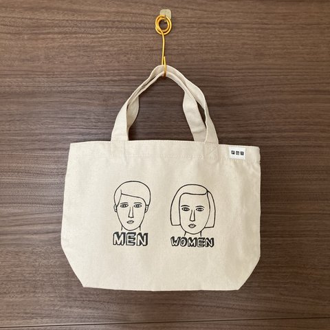 MEN&WOMENミニトートバッグ(送料込み)