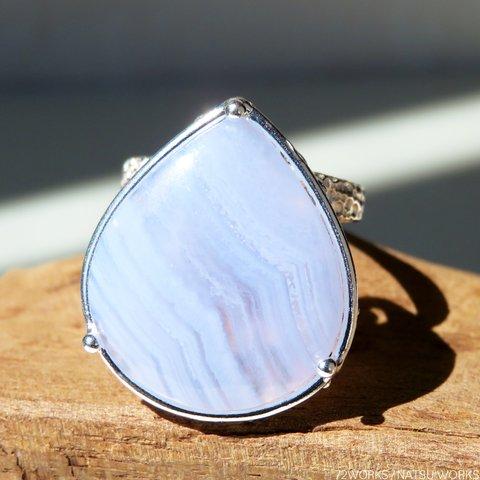 ブルーレースアゲート リング / Blue Lace Agate Ring