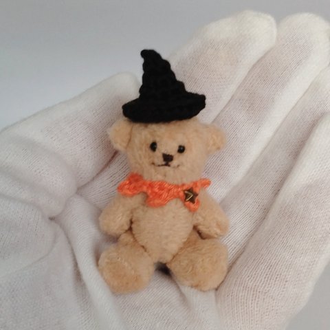 ハロウィン🎃ふんわりテディベア🧹