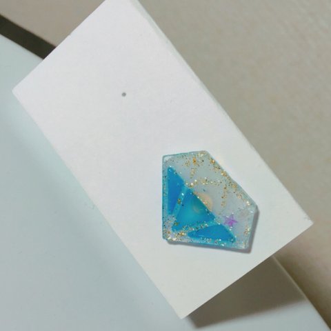 海の宝石ピアス