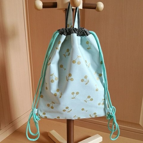 お着替えバッグ⭐さくらんぼ