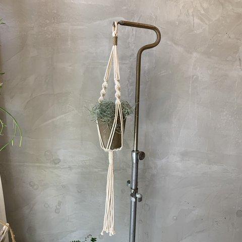 HANGING PLANTER マクラメ編みハンギングプランター