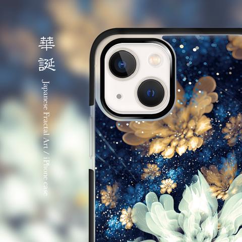 華誕 - 和風 耐衝撃ソフト iPhoneケース【iPhone全機種対応】