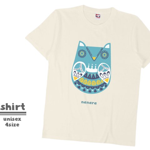 《北欧柄》Tシャツ　4color/S〜XLサイズ　sh_014