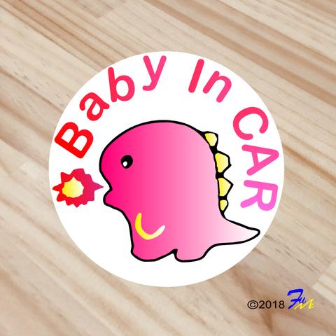 Baby In CAR㉒ プリントステッカー