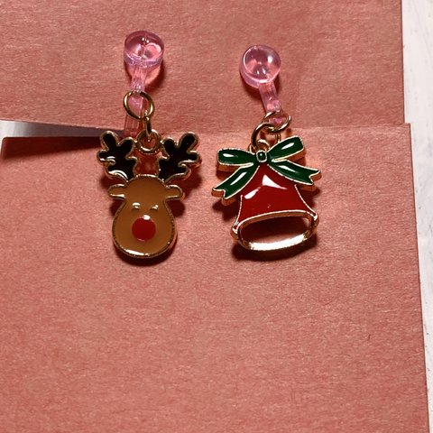 クリスマス♡キッズイヤリング