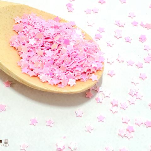 【たっぷり】20g｜スパンコール｜穴なし｜スター｜ピンク｜シャカシャカ｜シェイカー｜封入｜レジン