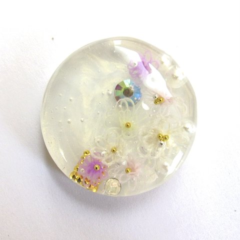 ハンドメイド レジン タティングレース　ヘアゴムᕱ⑅ᕱﾟ･*:.｡❁