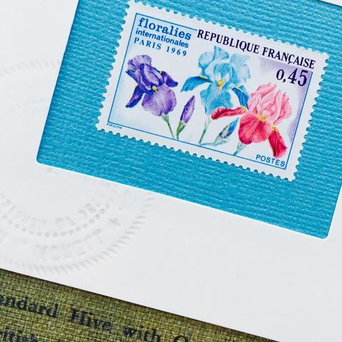 ちいさなartmuseum　France　stamp