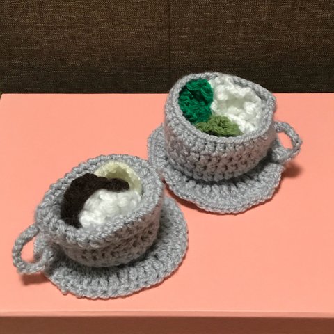 アクリルたわしdeカフェタイム