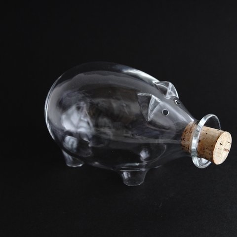 iittalaヴィンテージ ヴァルト・コッコ（Valto Kokko）ガラスの子豚 北欧ヴィンテージ フィンランド製