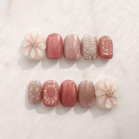 【cherry blossom🌸】春ネイル 桜ネイル ネイルチップ