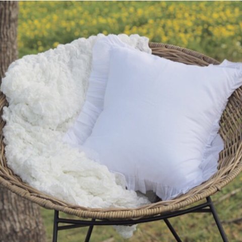 MIYACOZOME CUSHION -White-