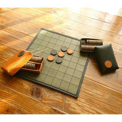 革でできたボードゲーム《受注生産》手縫い