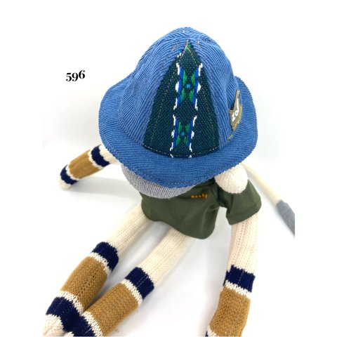 ・596　ZOKKE HAT (blue)