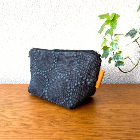 ミナペルホネン   タンバリン 刺繍ポーチ