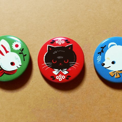 TIN BADGE TRIO 缶バッジセット