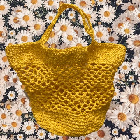 【basket bag】yellow