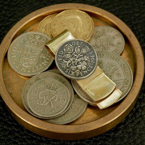 ＃M5 UK Coin Money Clip