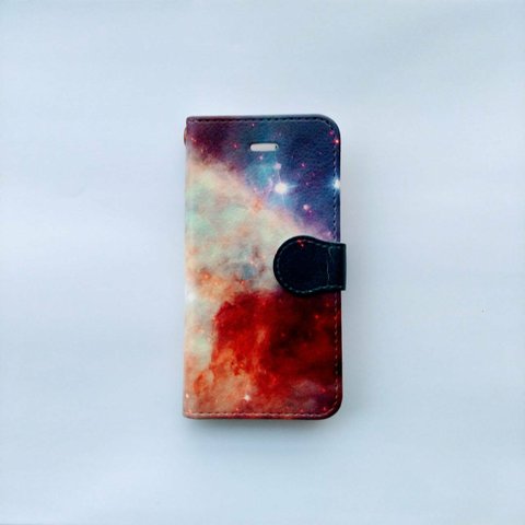【New!】Galaxy Smartphone Case - Cosmic Pink -｜銀河柄スマホケース【名入れ可♪】