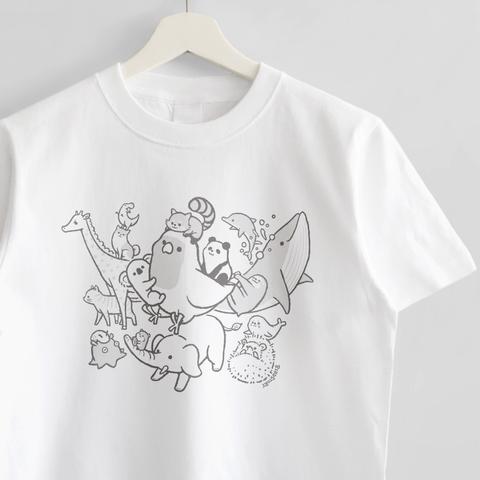 Tシャツ（ANIMAL STORY / コザクラインコ）