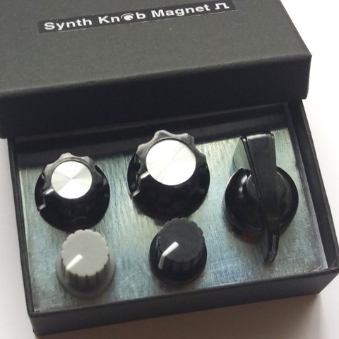 【マグネット】SKMモノトーンアソートセット Synth Knob Magnet