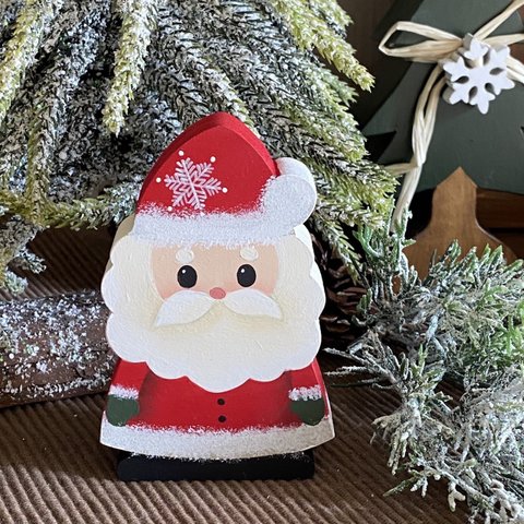 【新作】北欧 クリスマス の可愛い サンタ オブジェ（小）【サンタクロース】【Xmas】