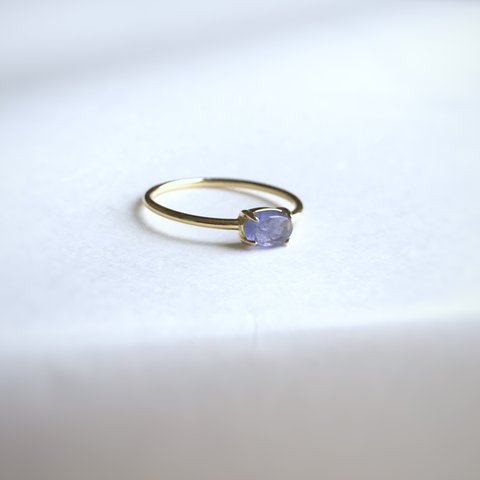 再販♡ 宝石質 タンザナイトAAAの指輪 /sv925  18KGP