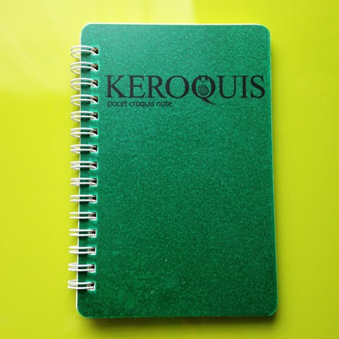 KEROQUIS　ケロッキーノート（縦型）