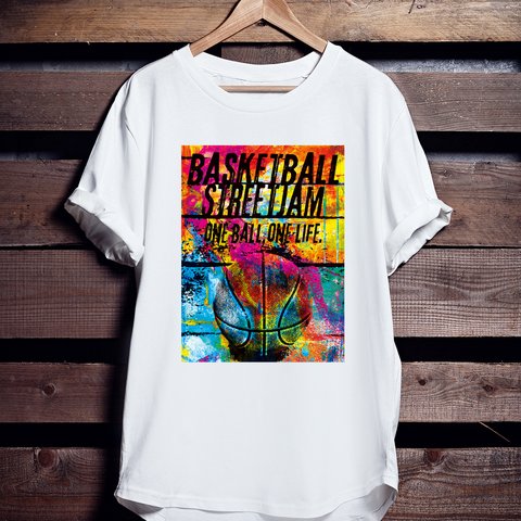 バスケTシャツ「STREETJAM ART」