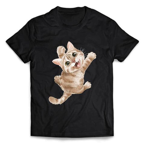 半袖Tシャツ 【猫 ねこ 子ネコ こねこ】 by FOX REPUBLIC