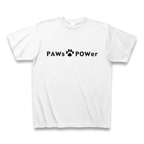 PAWsPOWer・Tシャツ（ホワイト）