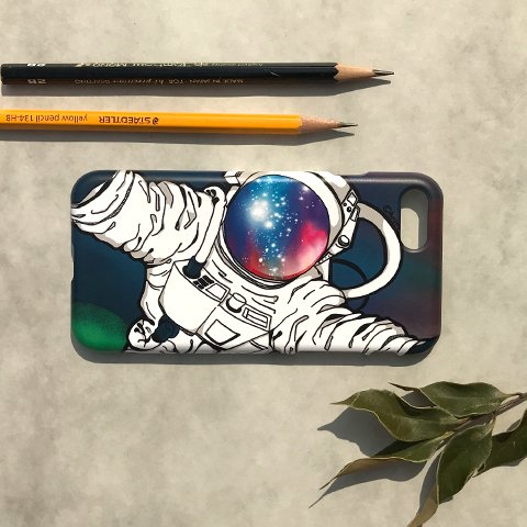 【iPhone7+】宇宙人　iPhoneケース