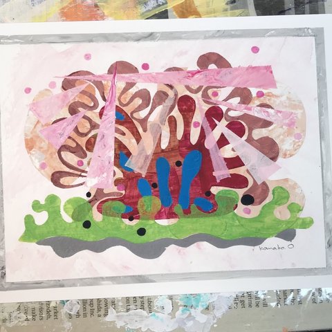 イラスト　桜（A5×1枚）