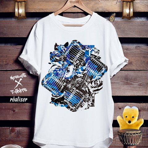 音楽アートTシャツ「réaliser」