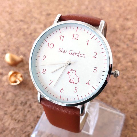 カピバラの腕時計